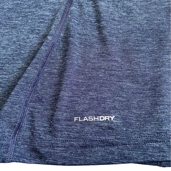 The North Face Dark Blue Heather High Neck FlashDryTank Top Womens Small - Picture 2 of 7
